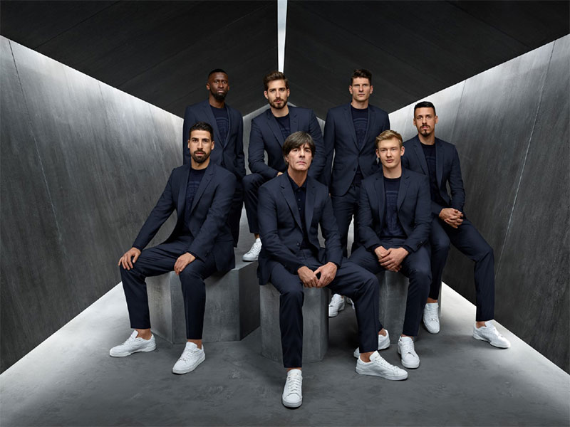 علامة HUGO BOSS  تتعاون مع فريق كرة القدم الألماني الوطني